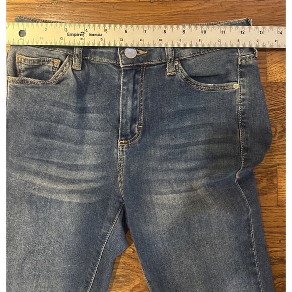 Topshop Moto Jeans Leigh W26 Blue L32 - Picture 7 of 12